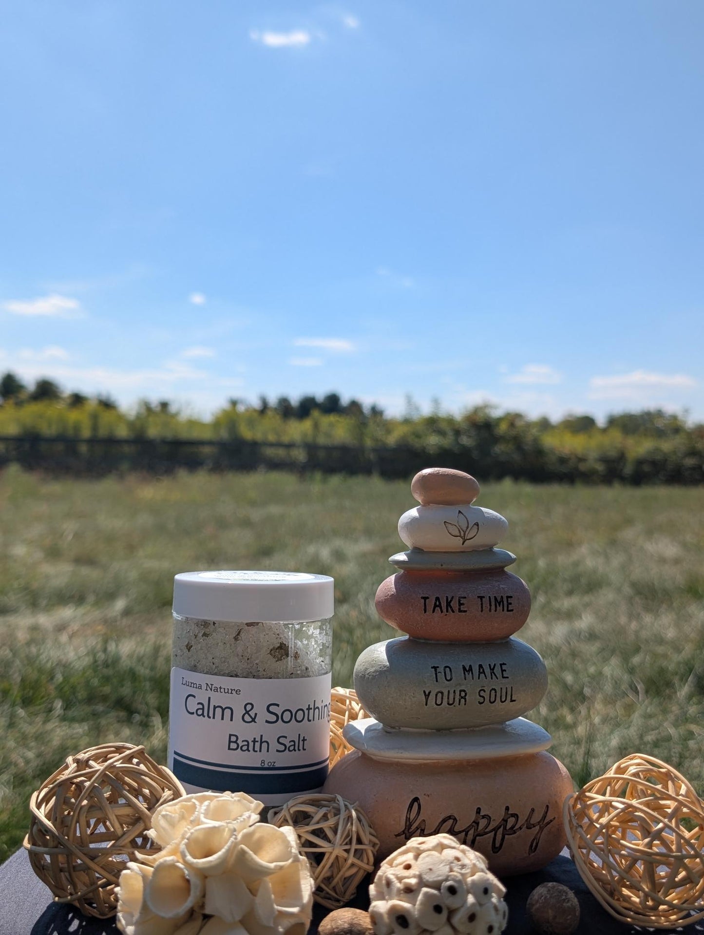 Calm & Soothing Bath Salt (12 oz)